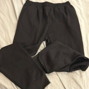 Black joggers